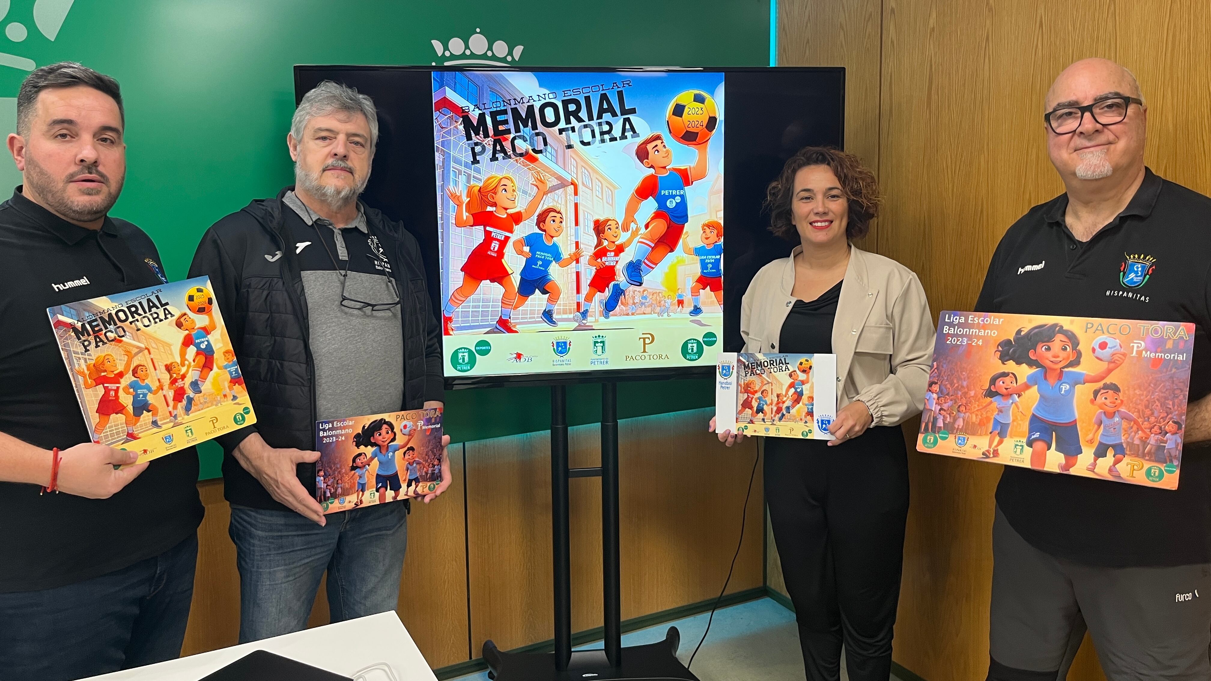 Presentación de la II Liga de Balonmano Escolar de Petrer