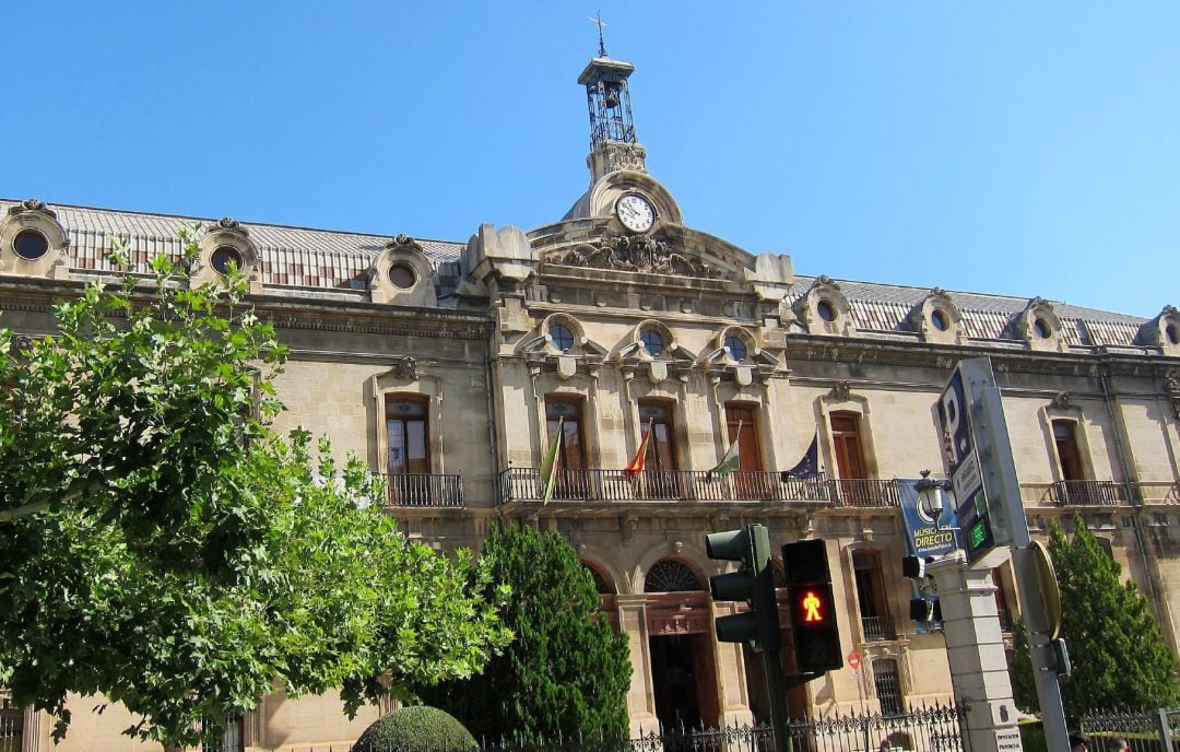 Fachada de la Diputación de Jaén.