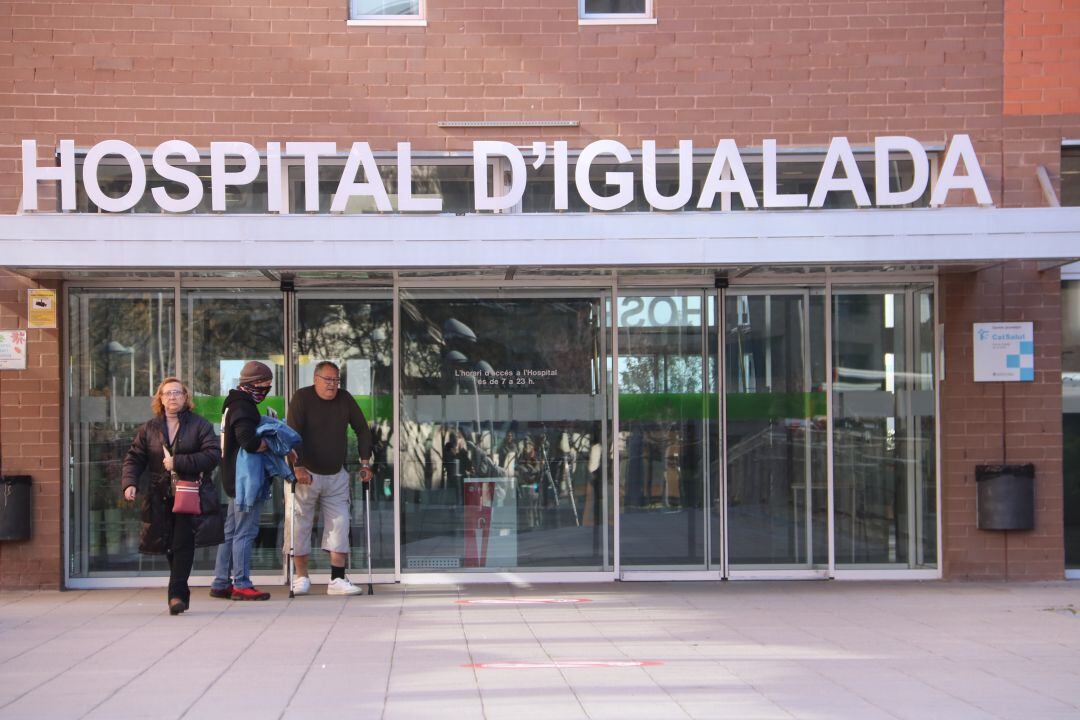 Entrada de l'Hospital d'Igualada