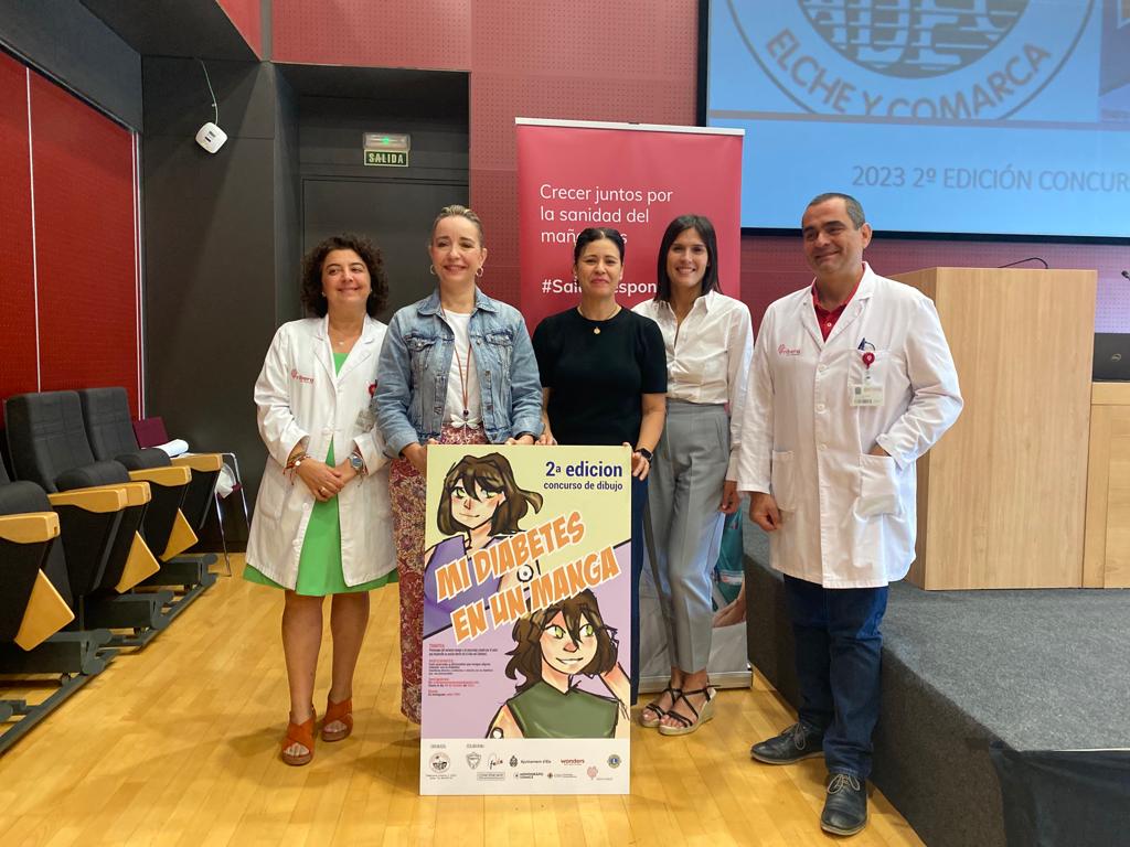 Presentación II Concurso &quot;Mi diabetes en un manga&quot; (Hospital Universitario del Vinalopó, Elche)