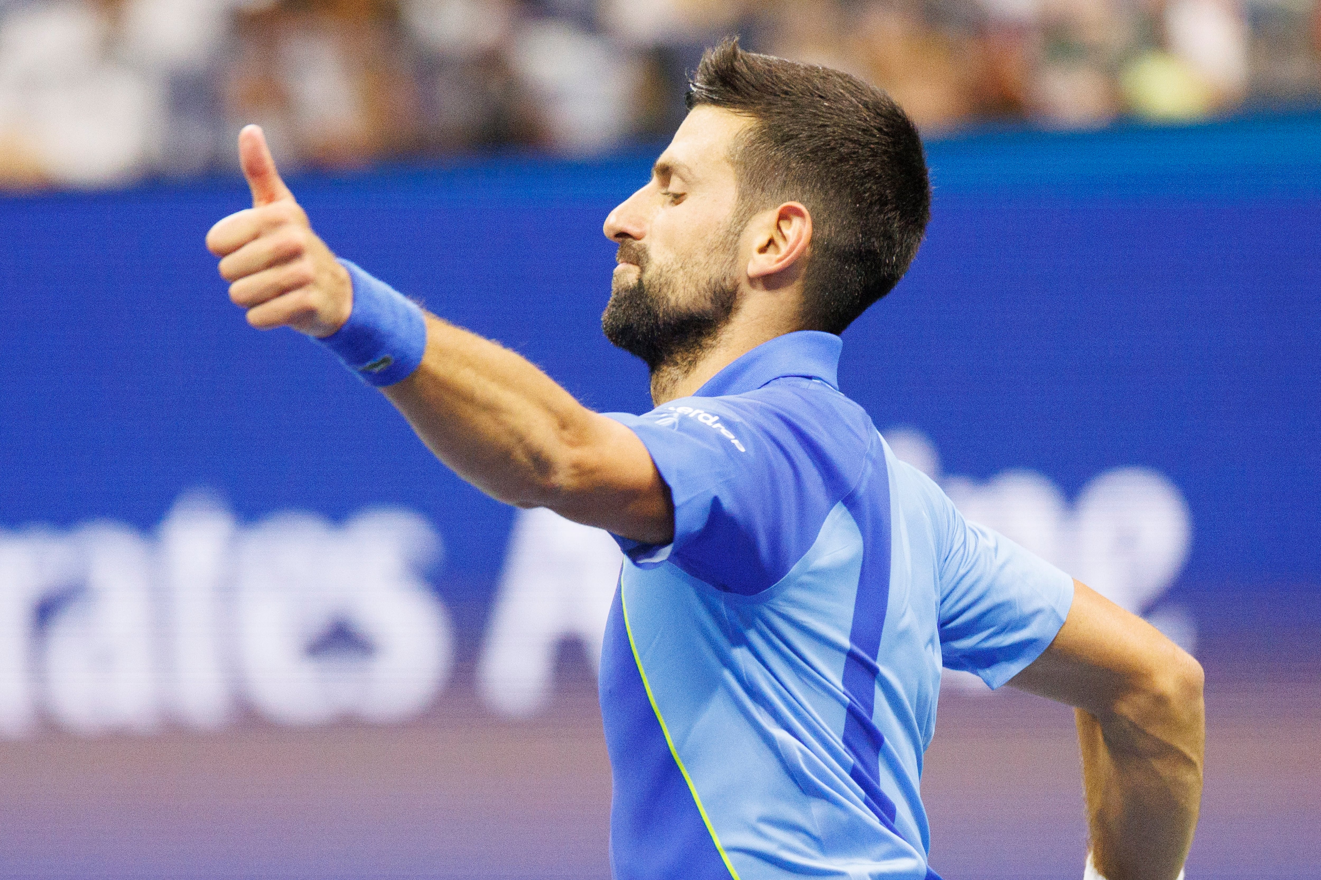 Novak Djokovic vence a Alexandre Muller en el US Open