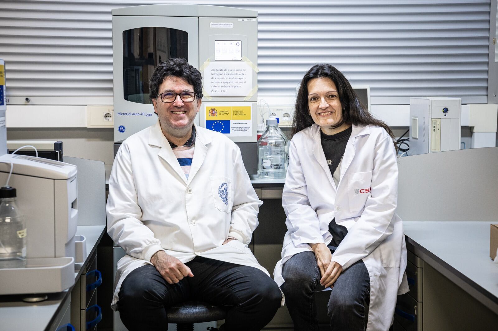 Ramón Hurtado y Eva Gálvez