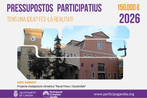 Projecte d’adaptació climática “Raval Fresc i Sostenible”