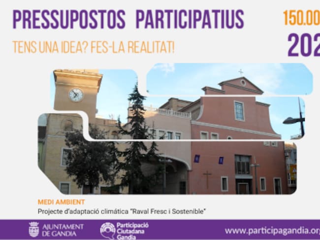 Projecte d’adaptació climática “Raval Fresc i Sostenible”