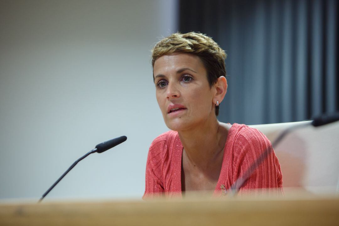 María Chivite, presidenta de Navarra