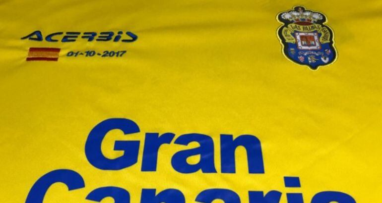 Así es la camiseta de Las Palmas para el partido en el Camp Nou