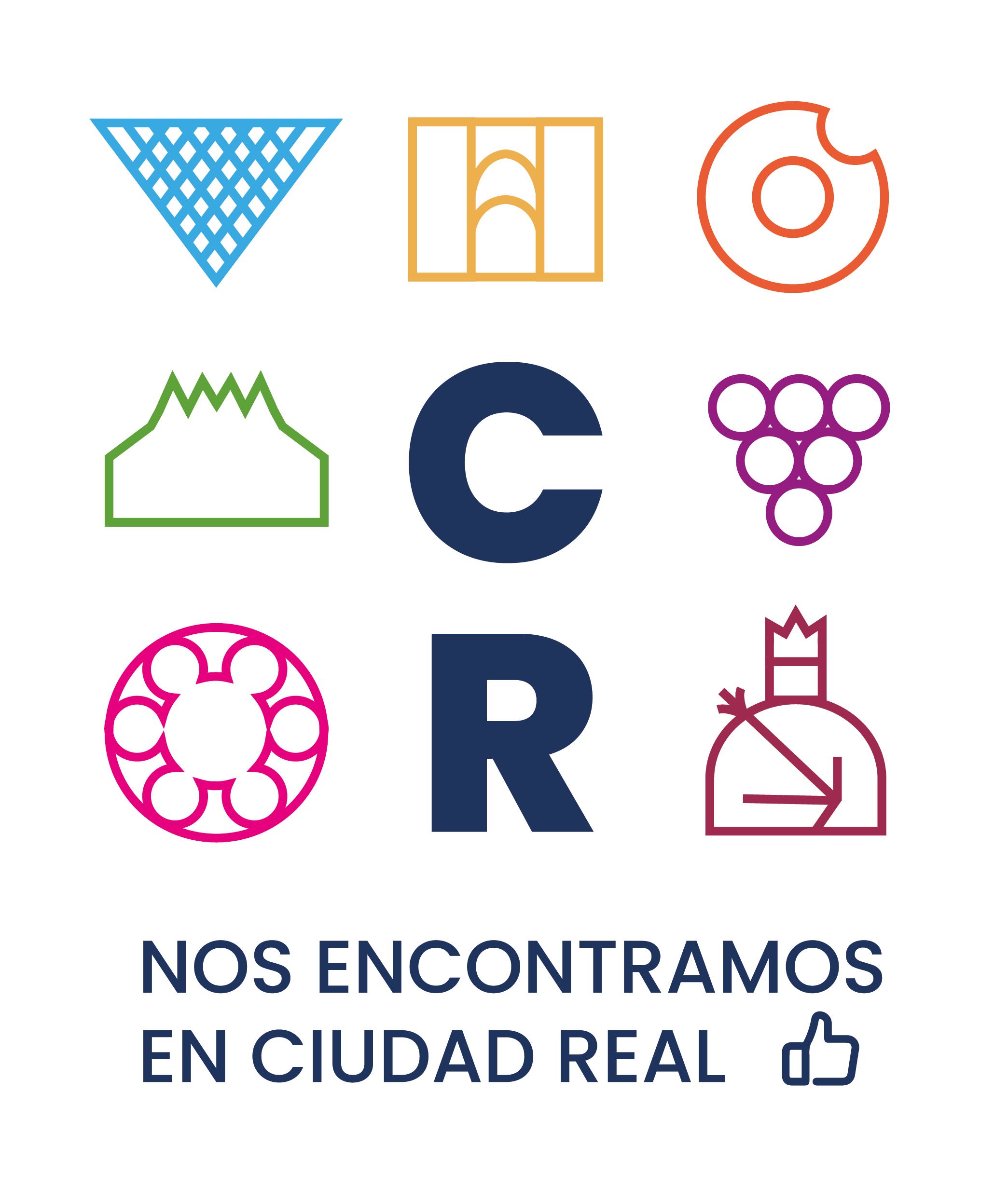 Imagen del logo de Ciudad Real en Fitur este año