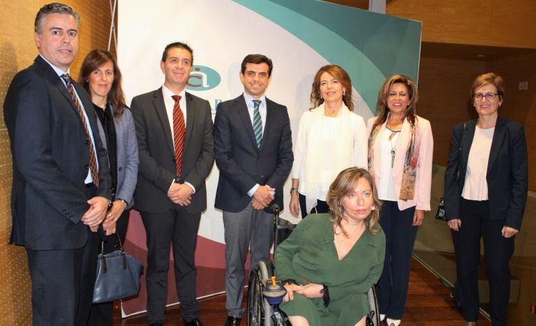 Foto de familia en los premios de AMIAB