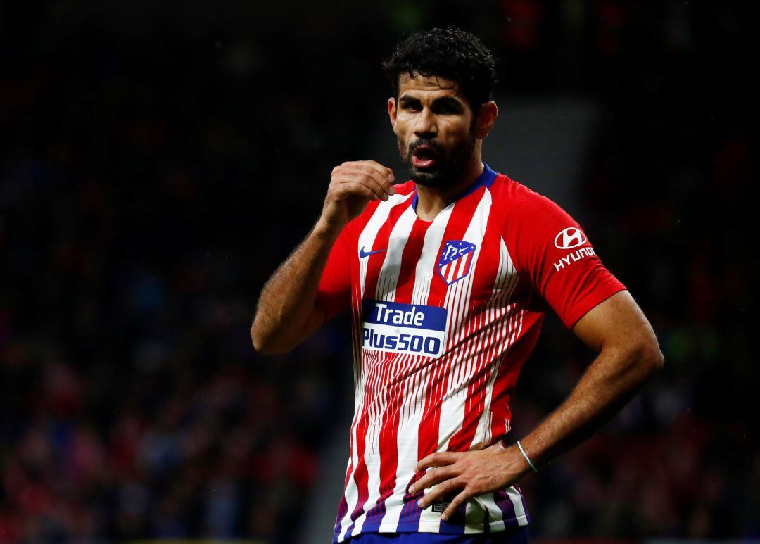 Diego Costa es uno de los jugadores lesionados del Atlético