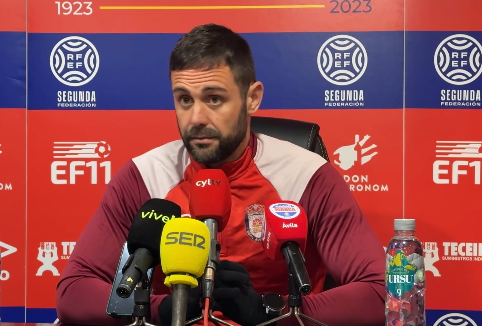 Marc García, en rueda de prensa