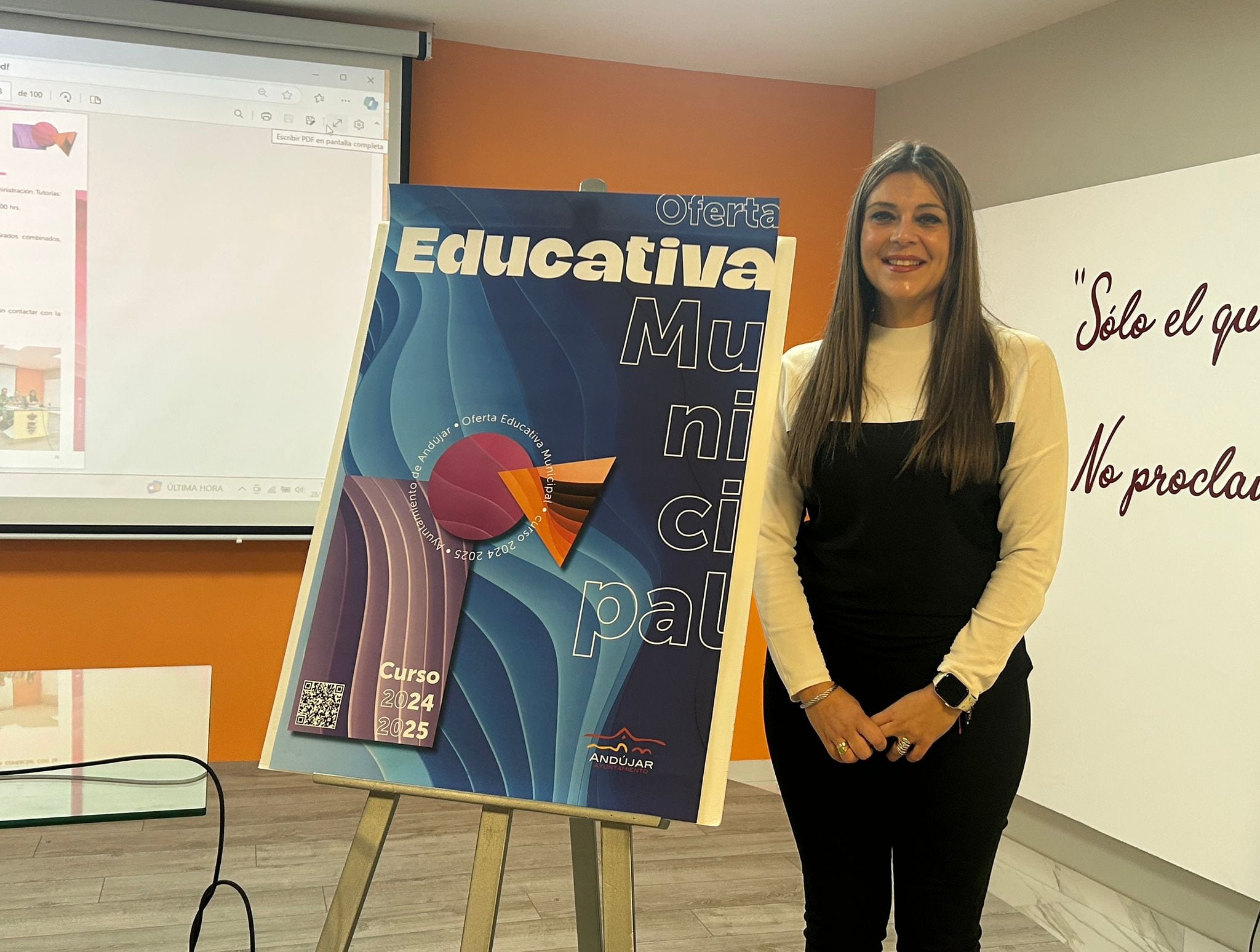 Presentación de la oferta educativa de Andújar para el curso 24/25.