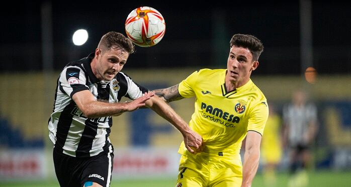 Un momento del partido