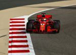 BAHRAIN, BAHRAIN - APRIL 07: Sebastian Vettel of Germany driving the (5) Scuderia Ferrari SF71H on track during final practice for the Bahrain Formula One Grand Prix at Bahrain International Circuit on April 7, 2018 in Bahrain, Bahrain. (Photo by Lars Baron/Getty Images)