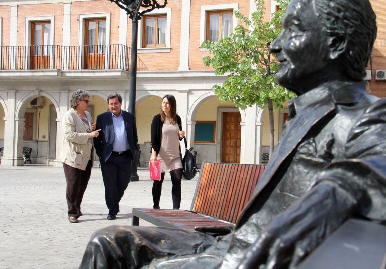 Visita del presidente de la Diputación a Albolote(Granada)