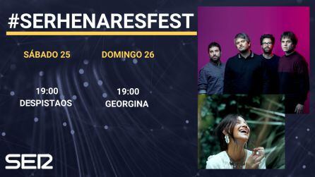 Primeros artistas confirmados en el #SERHenaresFest. 