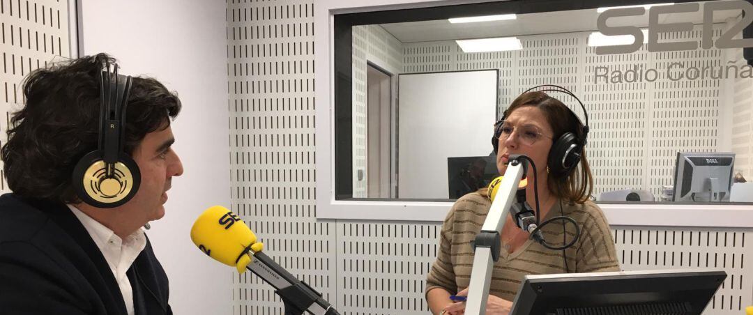 Martín Fernández Prado en entrevista en Radio Coruña