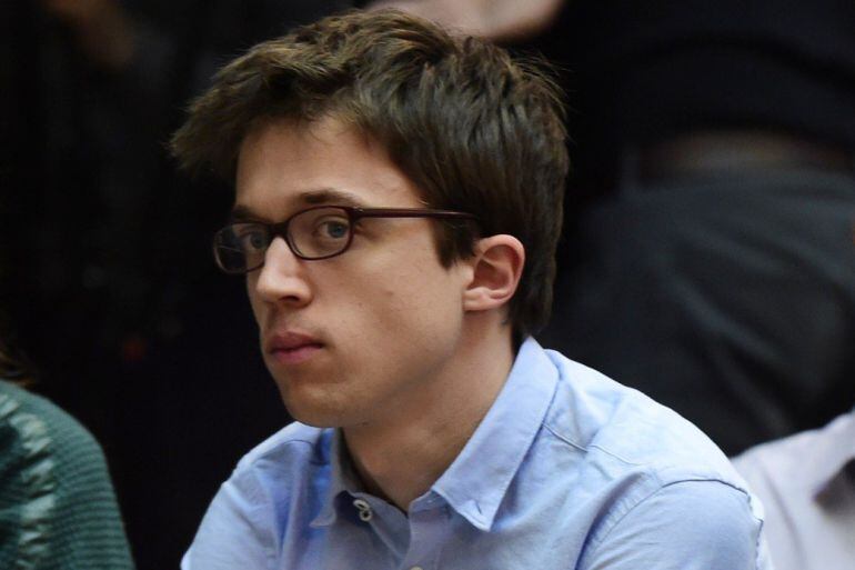 Íñigo Errejón, en una conferencia de Podemos
