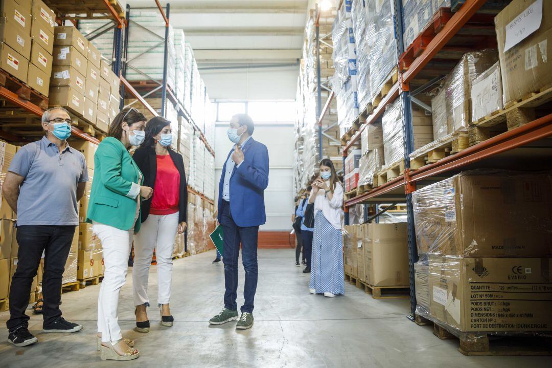 Almacén de Arrúbal de material sanitario