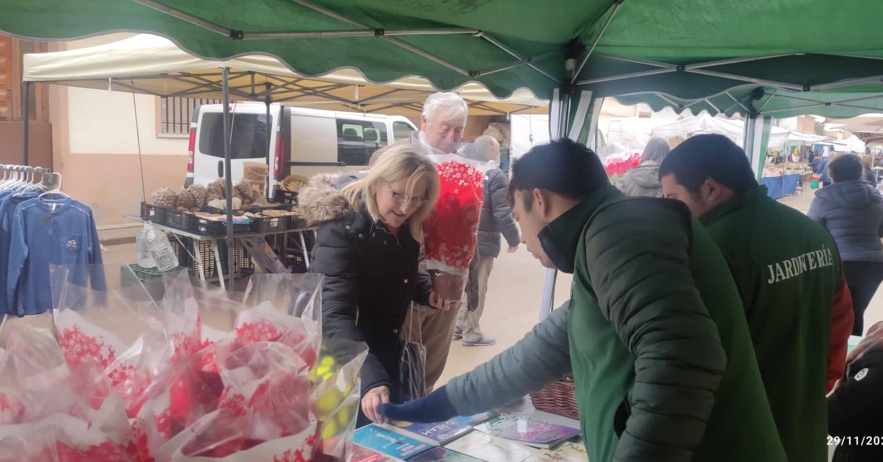 Mercadillo flor solidaria &quot;ADINA&quot;