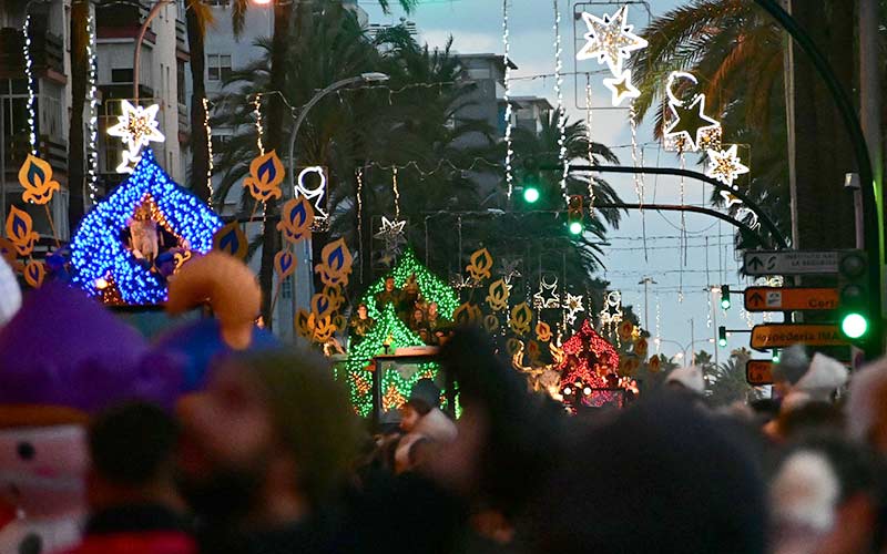 Cabalgata de Reyes en Cádiz