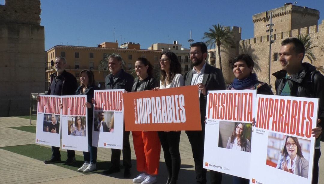 Presentación del lema de campaña de Compromis