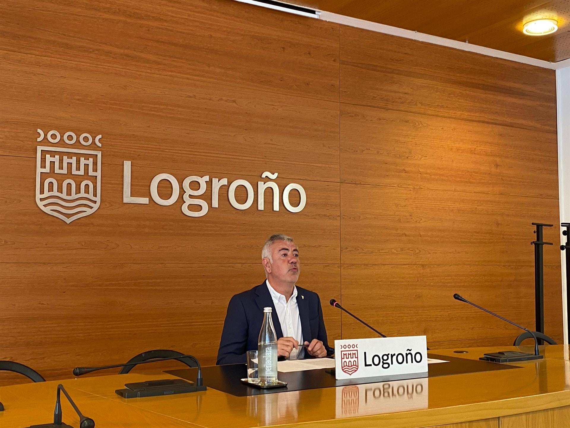 Ángel Andrés, concejal de Movilidad del Ayuntamiento de Logroño.