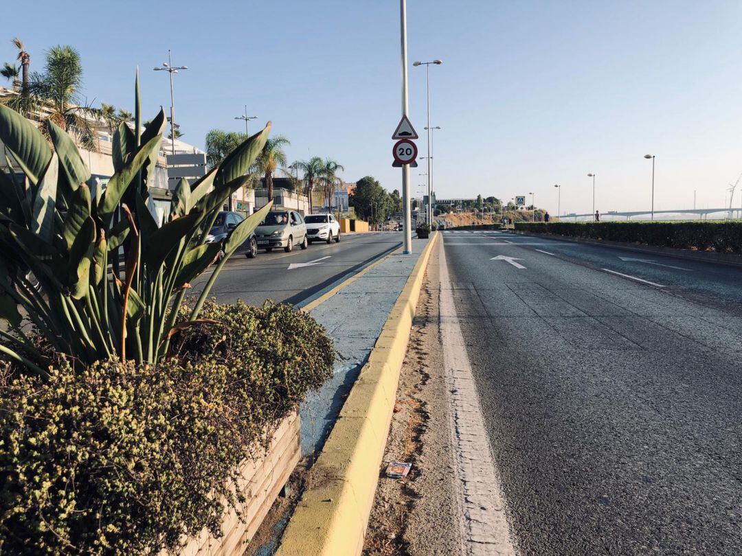La avenida Juan Pérez Arriete.