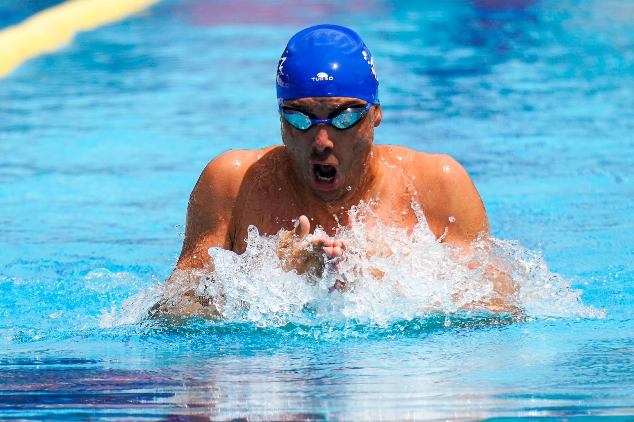 Nadador del Jerez Natación Máster