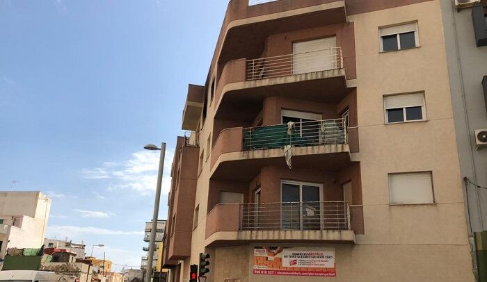 Edificio de okupas en Algeciras