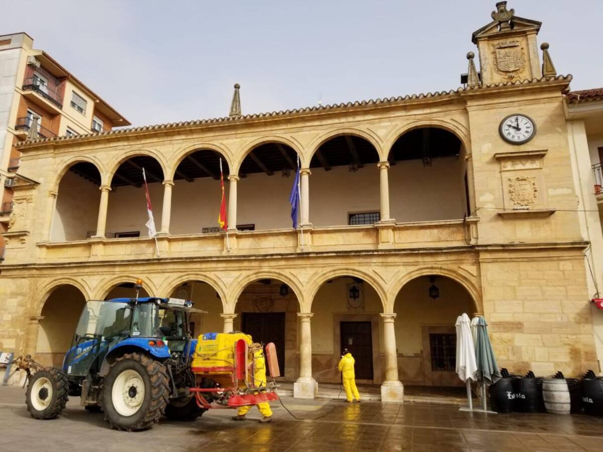 Las localidades de La Mancha proceden a la limpieza de sus calles