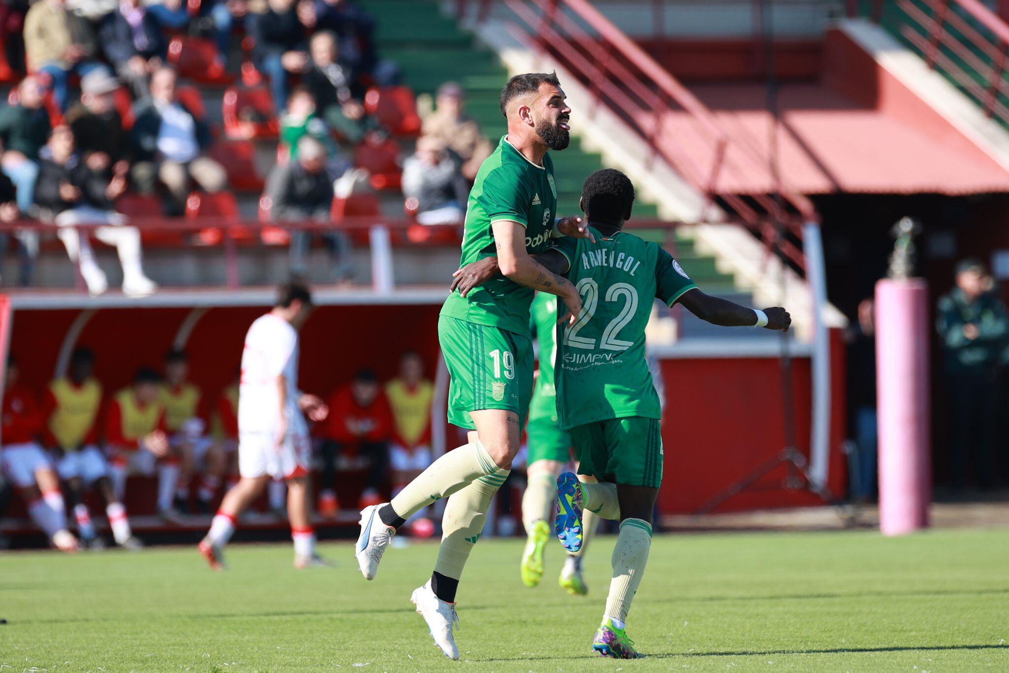 Juan Delgado y Armengol durante el partido ante La Palma