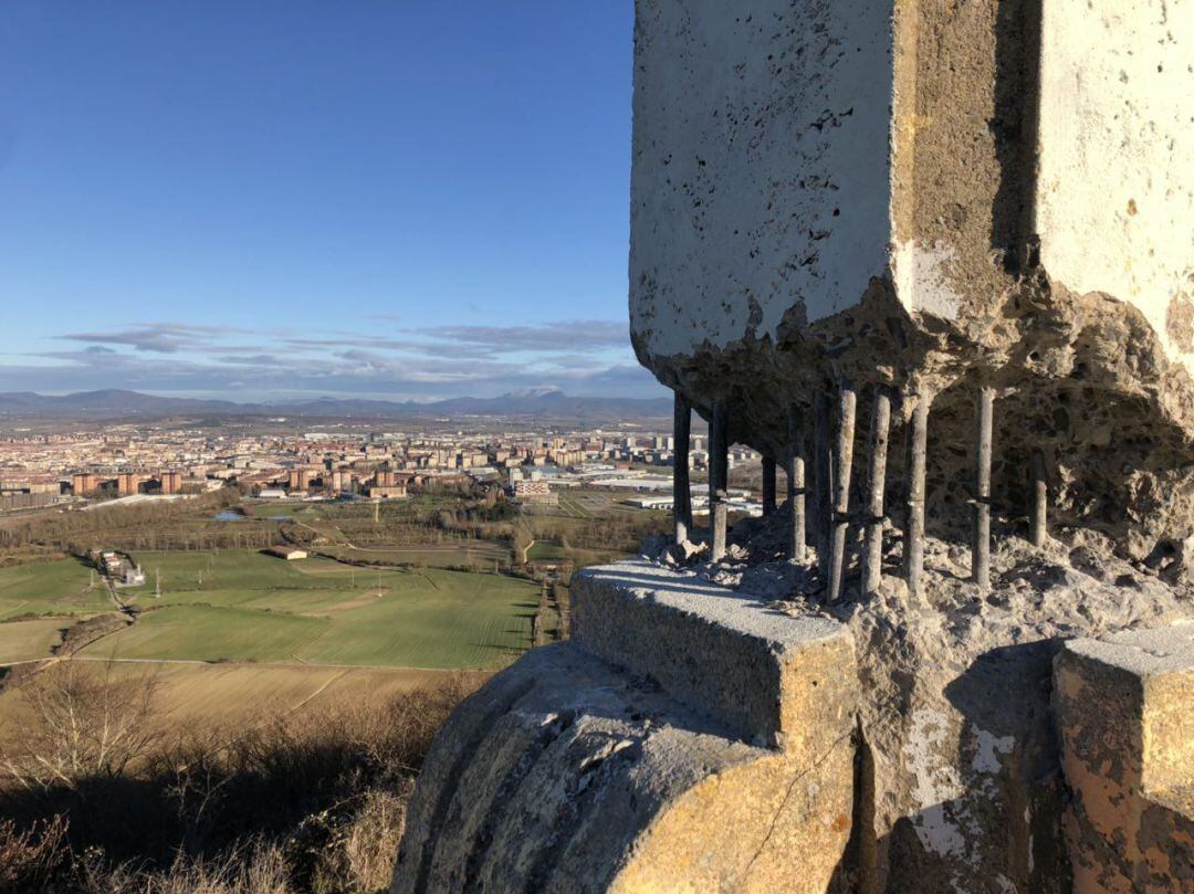 Sabotaje contra la Cruz de Olárizu (Vitoria)