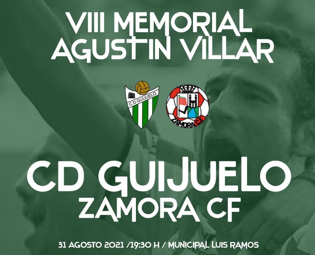 Cartel del Memorial Agustín