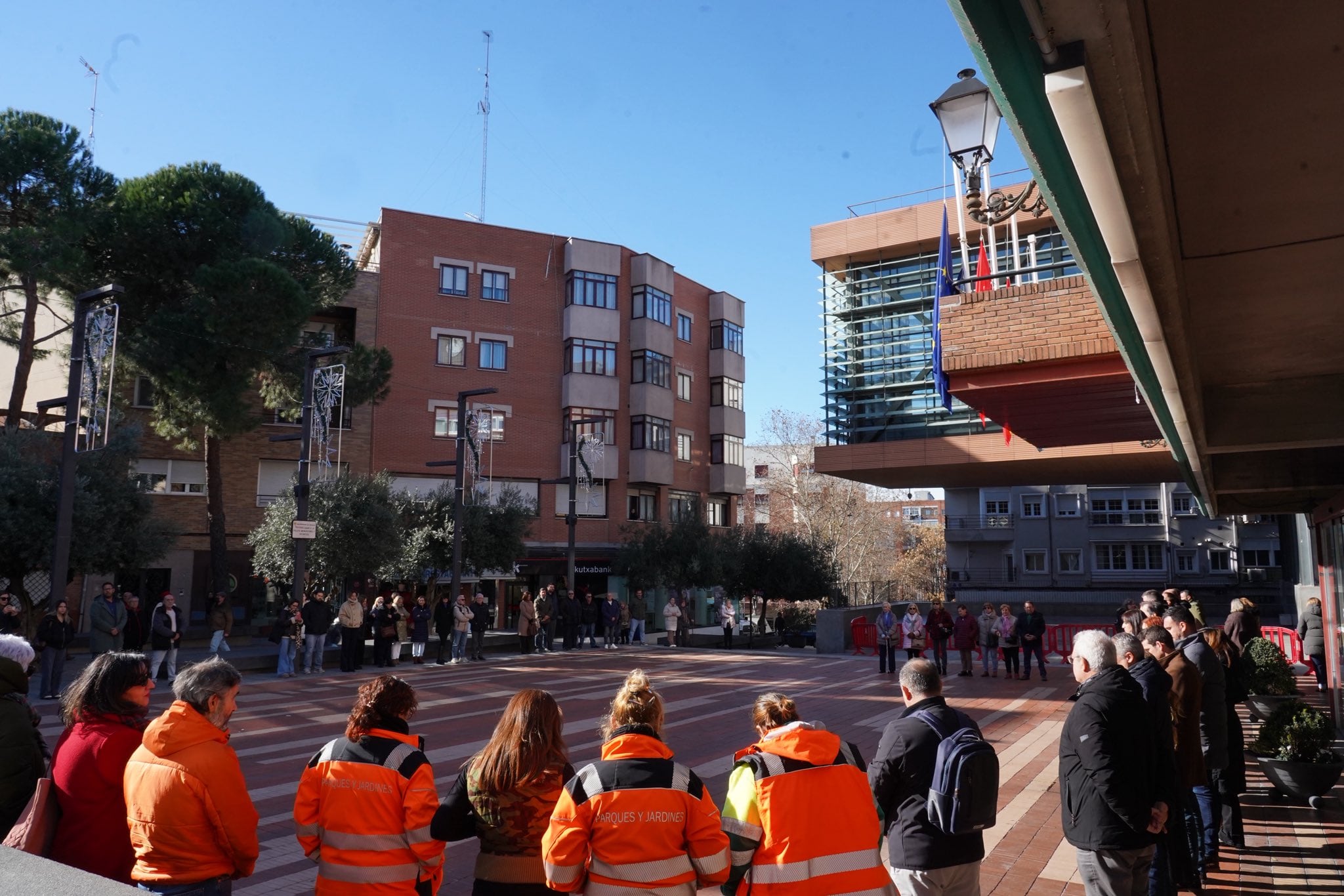 Minuto de silencio en Alcorcón