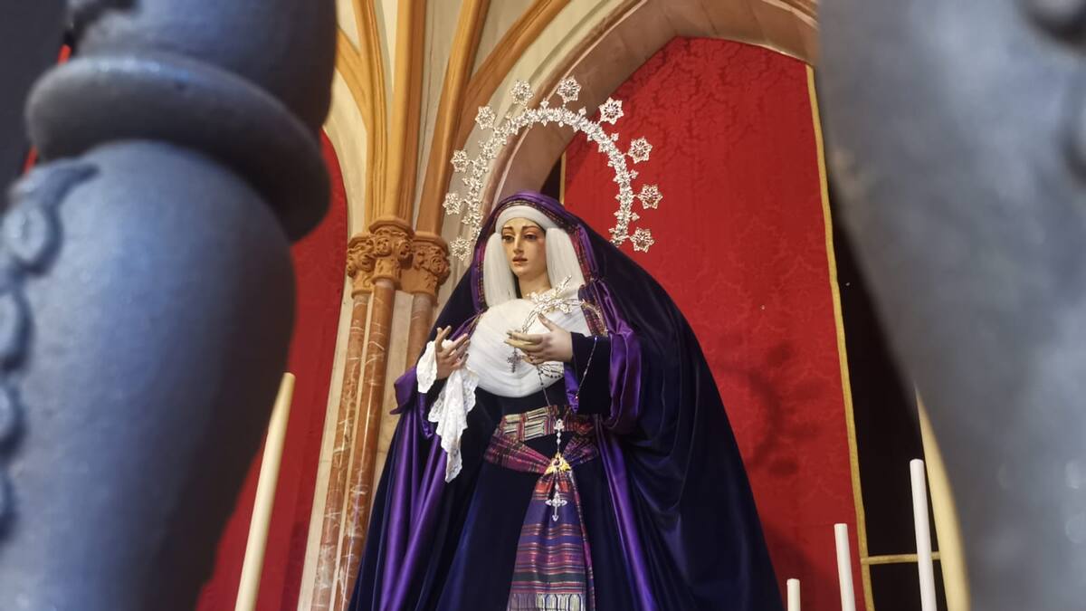 La Virgen de la Trinidad será sometida a labores de conservación