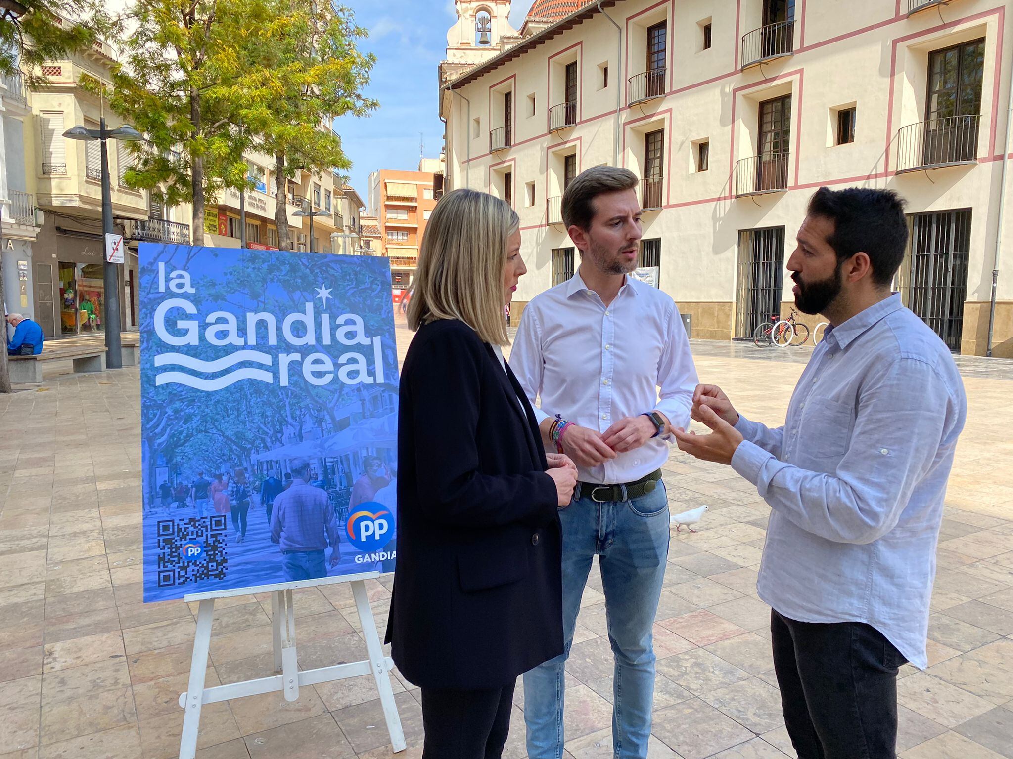 Presentación de la campaña 'La Gandia real' del Partido Popular de la ciudad