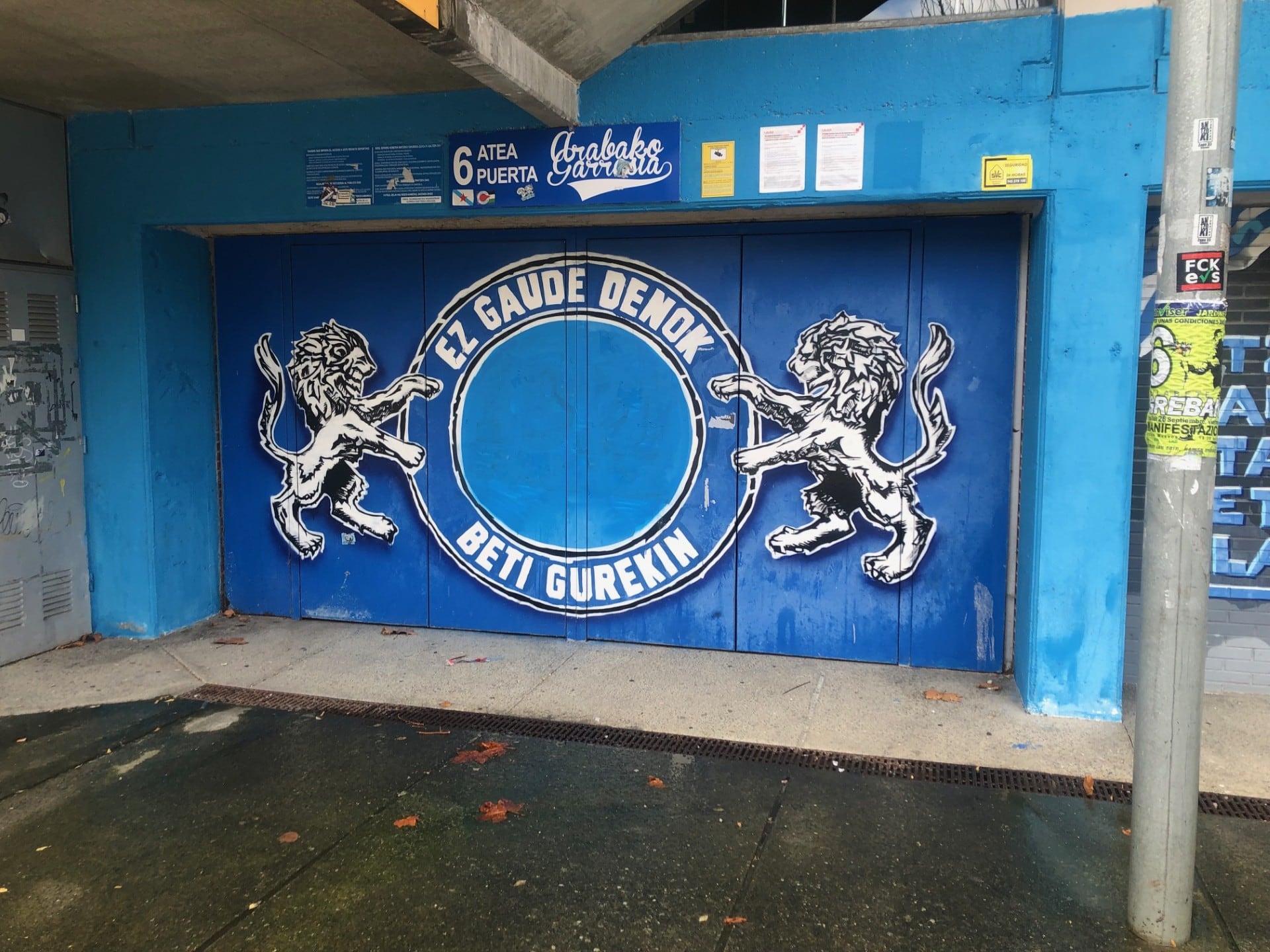 Murales sin referencia a Iraultza 1921.