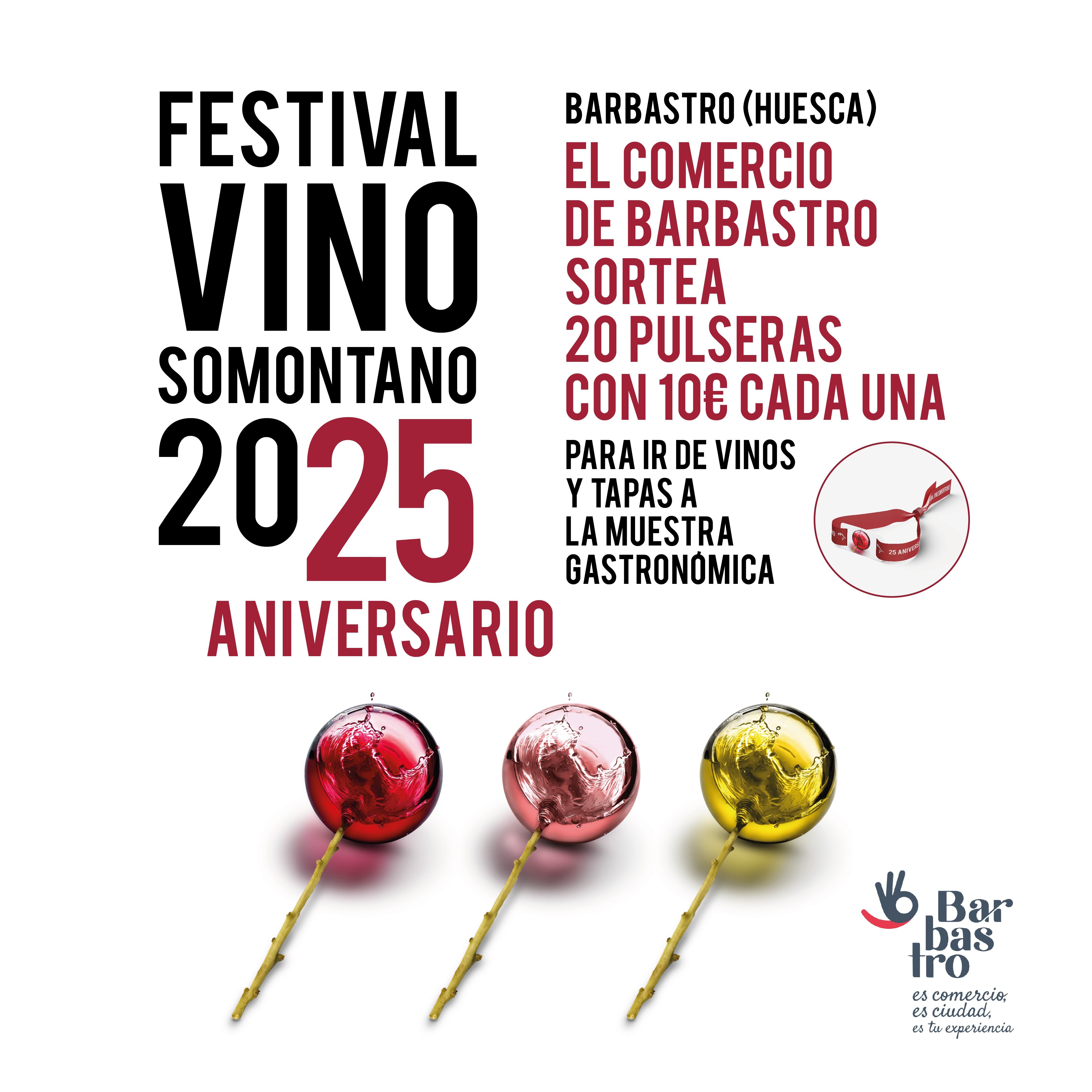 Los empresarios de Barbastro con el Festival Vino Somontano