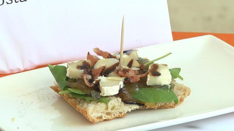 Uno de los 19 pinchos de la ruta