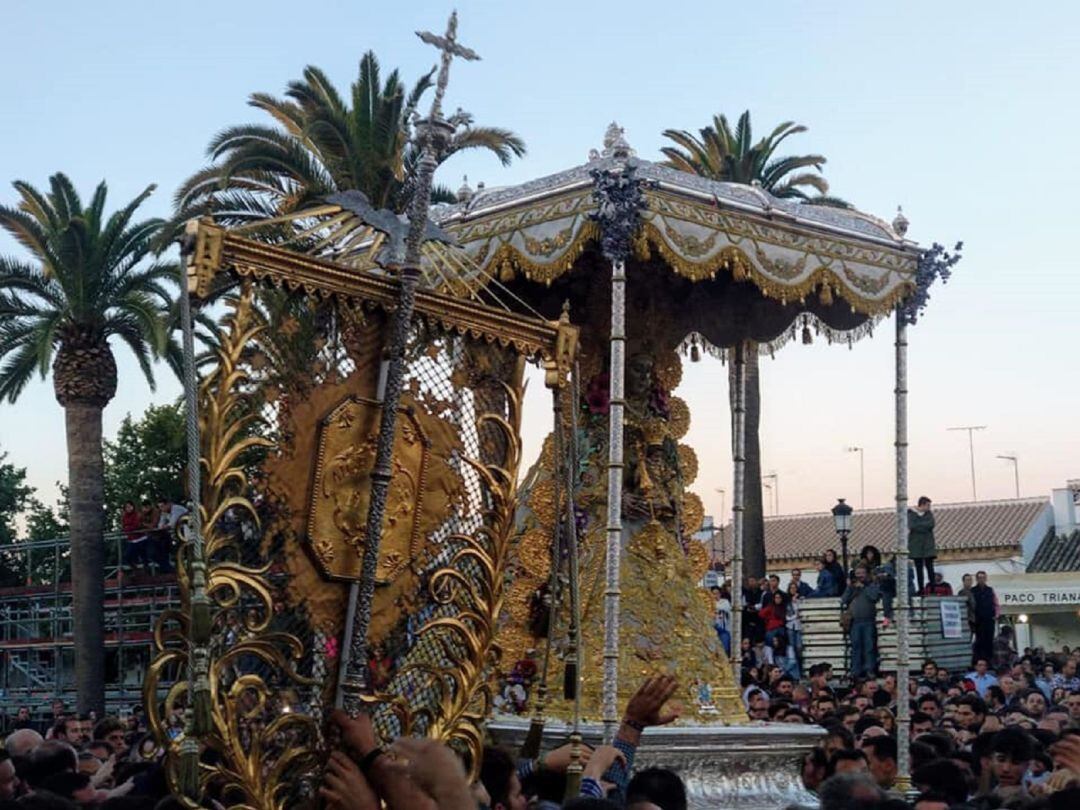 Peregrinación de la Virgen del Rocío.