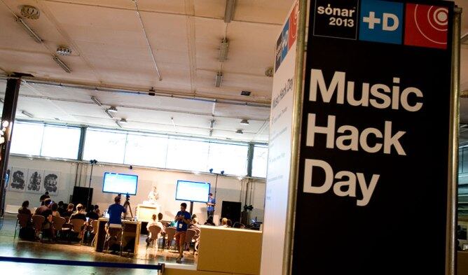 Una de las actividades del Sónar + D del año pasado, el &quot;Music Hack Day&quot;