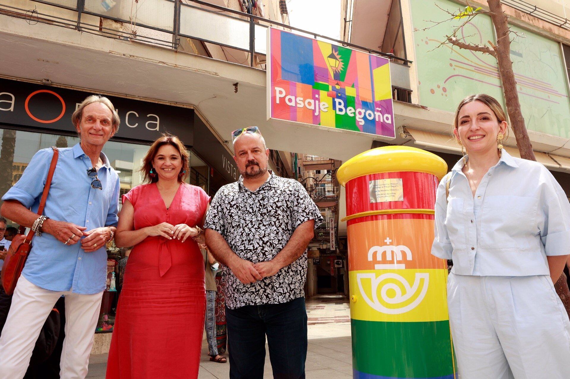 Inauguración Buzón LGTBI Pasaje Begoña de Torremolinos