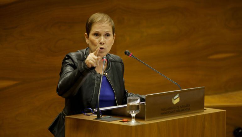 Uxue Barkos, presidenta del Gobierno de Navarra