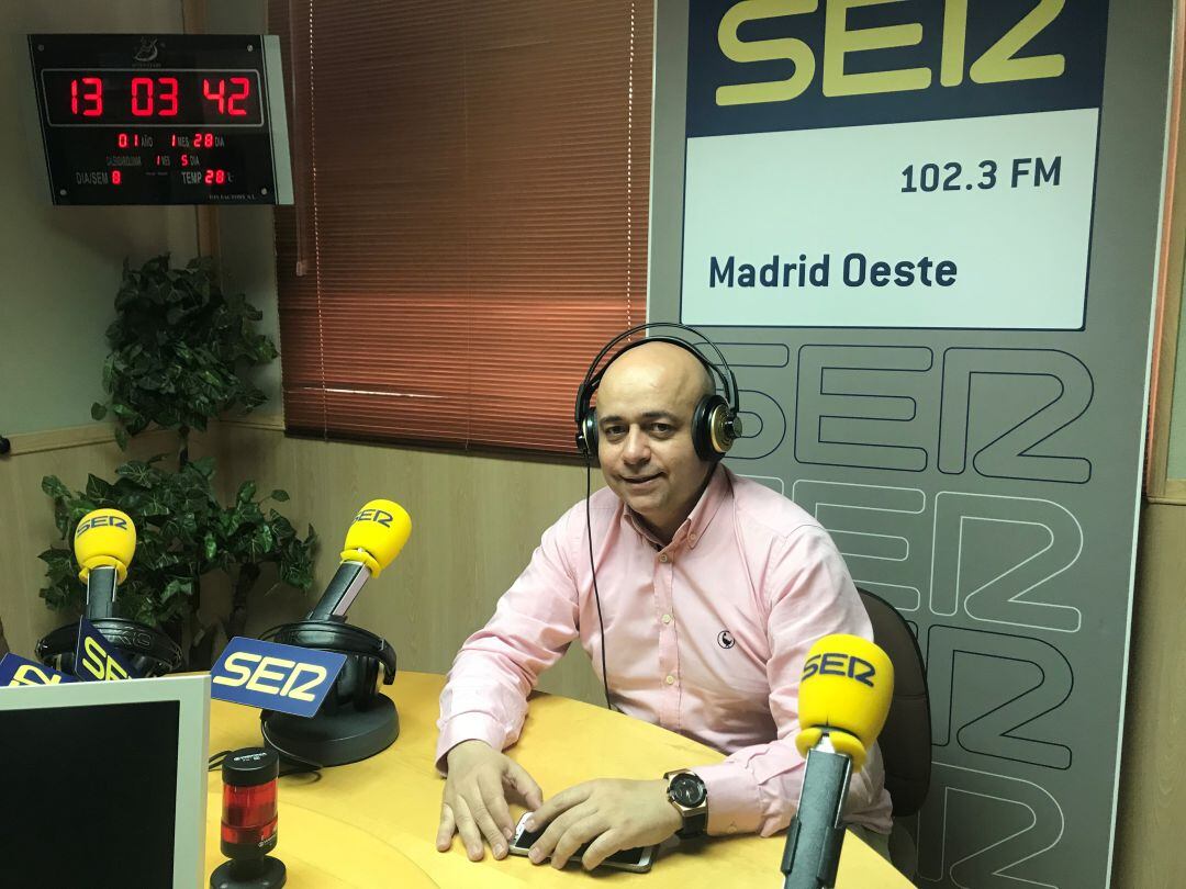 Jorge Leal, profesor de la Escuela de Hostelería Simone Ortega de Móstoles