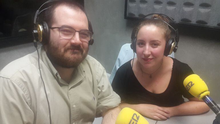 Julen Iturain e Irune Martínez, dos de los impulsores de 'Burulogy'