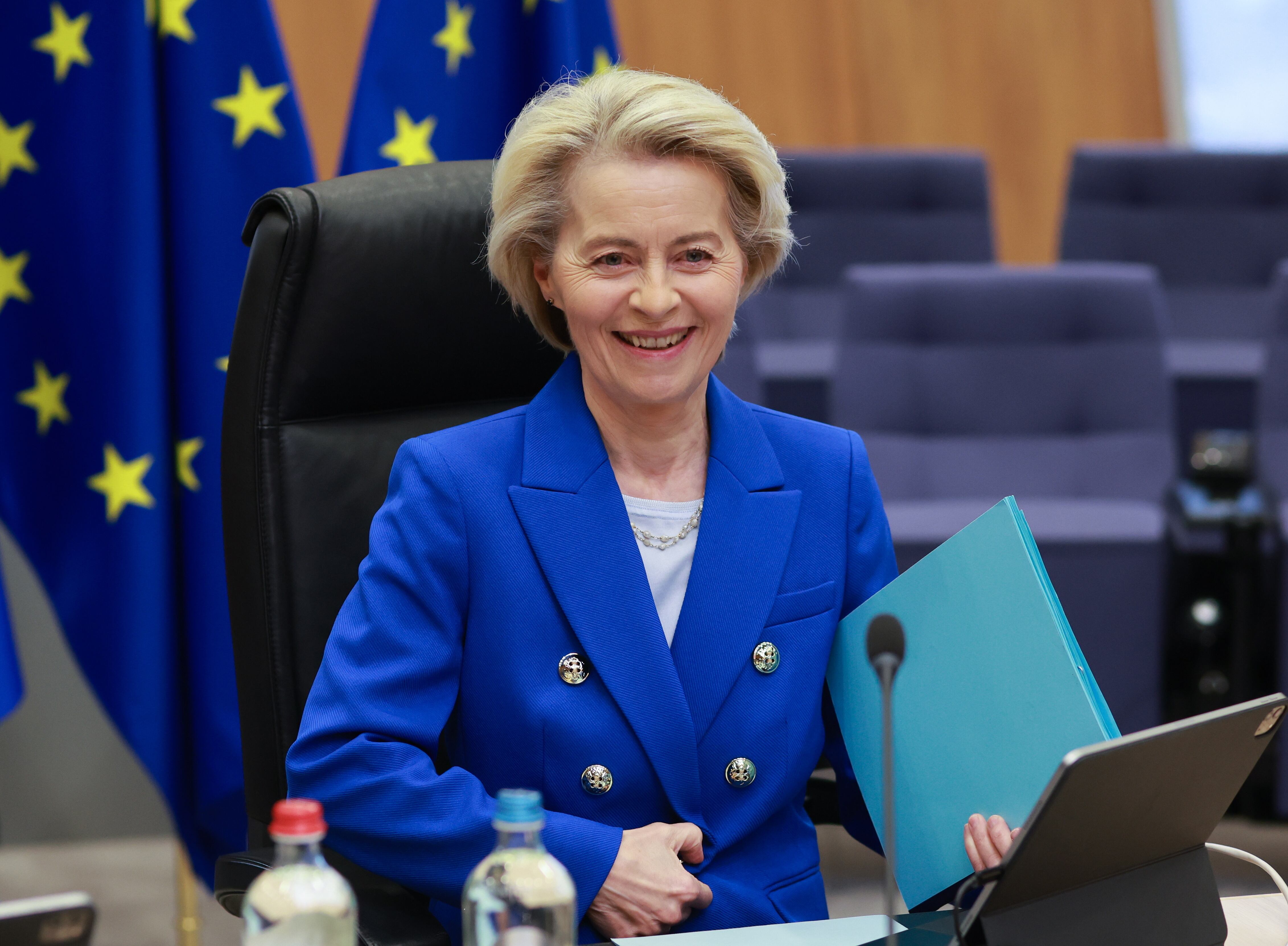 Ursula von der Leyen, presidenta de la Comisión Europea.