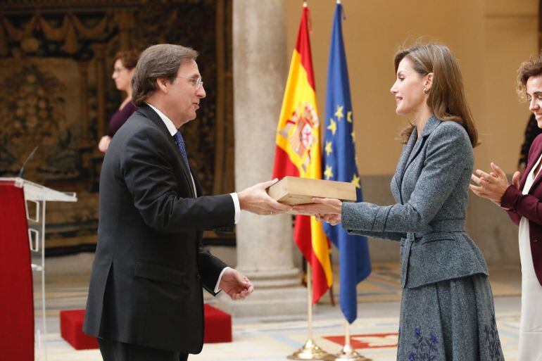 Imagen de archivo de la entrega de los premios Reina Letizia