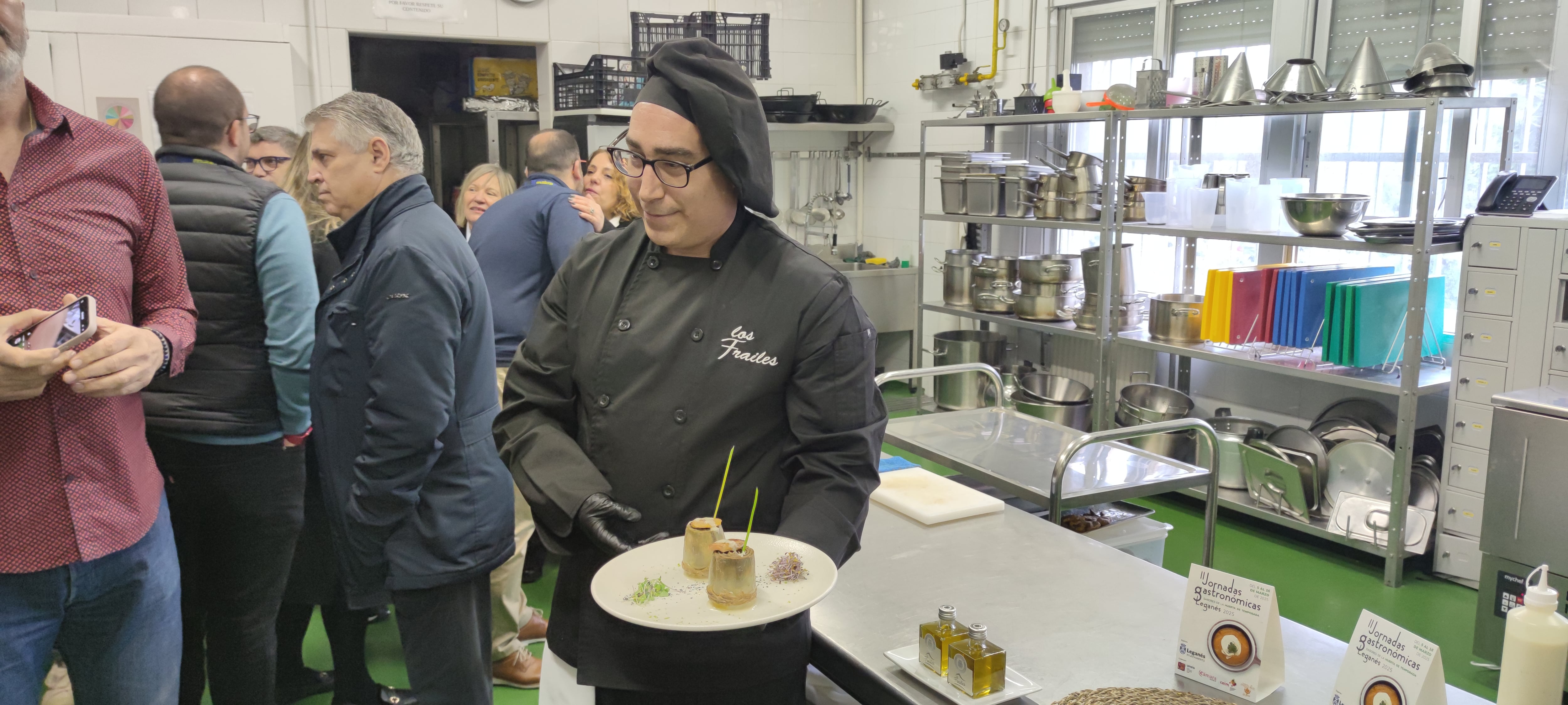 Javier Romero, chef Jefe de cocina del Restaurante &#039;Los Frailes&#039; de Leganés.