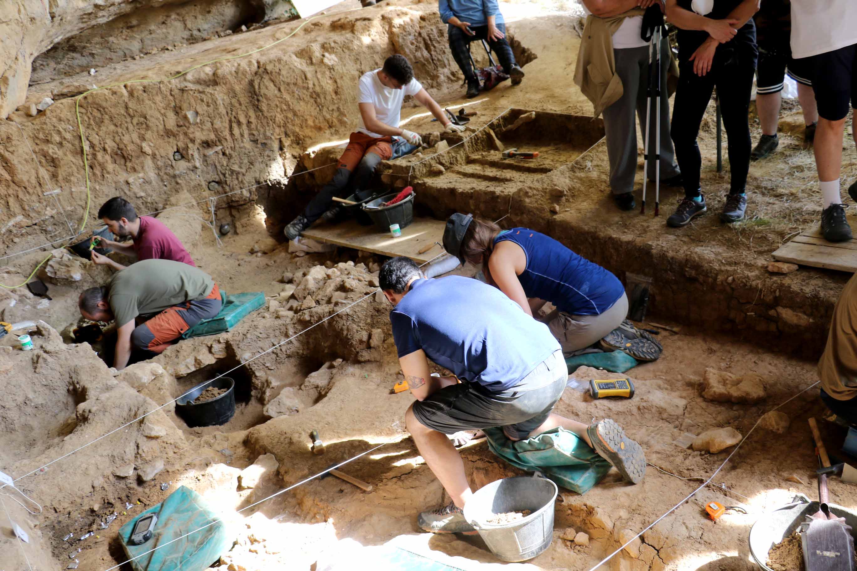 Excavación arqueológica en Tamajón