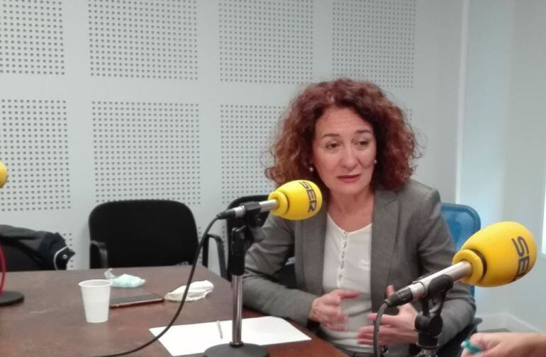Gloria Fernández Merayo, en Radio Bierzo